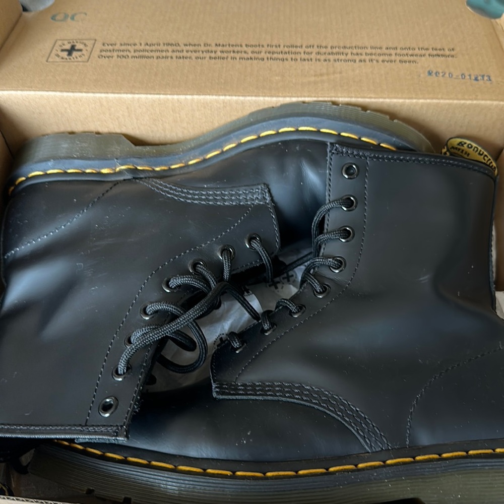 Dr Martens Black Boots Size 8